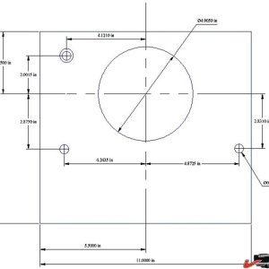 Ford T5 Bellhousing Adapter (Large).JPG